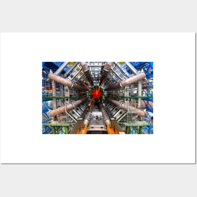 Black hole event, ATLAS detector montage (C022/7956) Wall Art by SciencePhoto